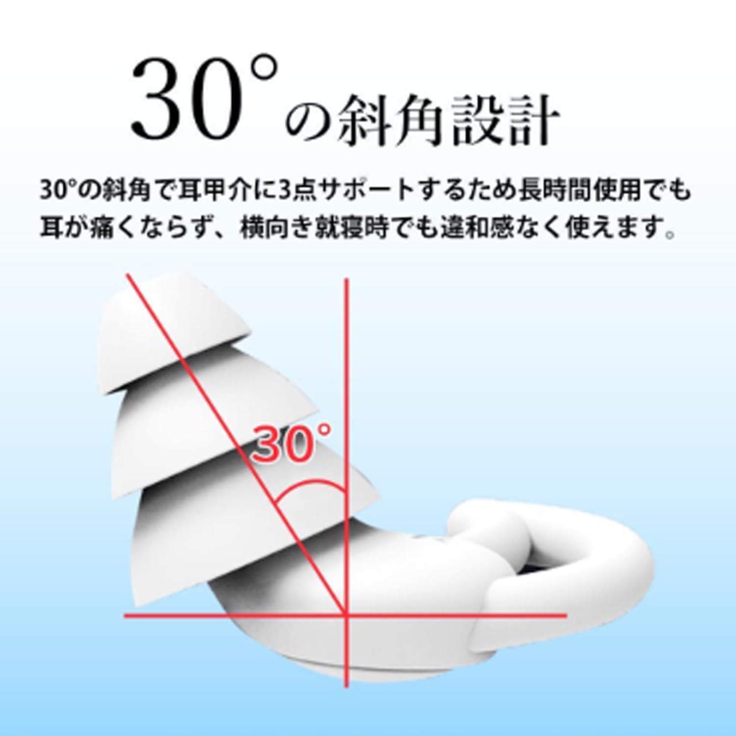 Amazon | 耳栓 睡眠用 遮音 ノイズ低減 高性能 シリコン 心地よい遮音